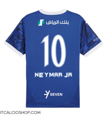Al-Hilal Neymar Jr #10 Prima Maglia 2024-25 Manica Corta